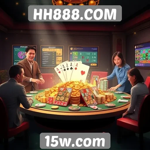 Estudo sobre a diversidade de jogos disponíveis no HH888.COM